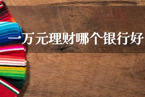 一万元理财哪个银行好_https://cj004.lansai.wang_期货开户_第1张