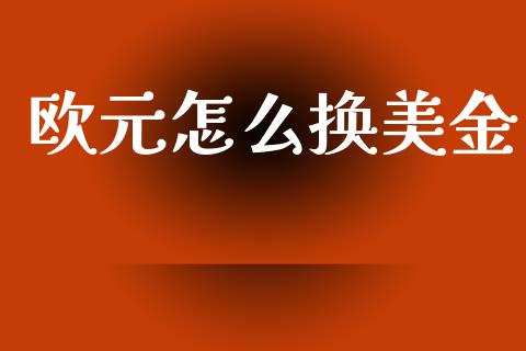 欧元怎么换美金_https://cj004.lansai.wang_金融监管_第1张