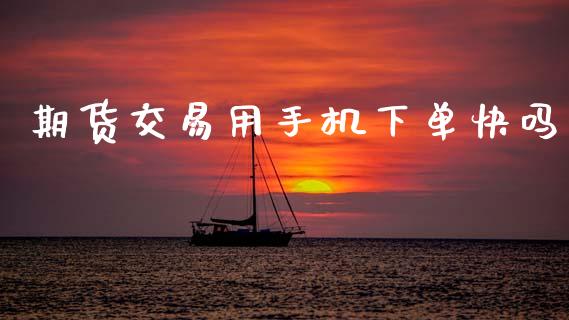 期货交易用手机下单快吗_https://cj004.lansai.wang_金融监管_第1张
