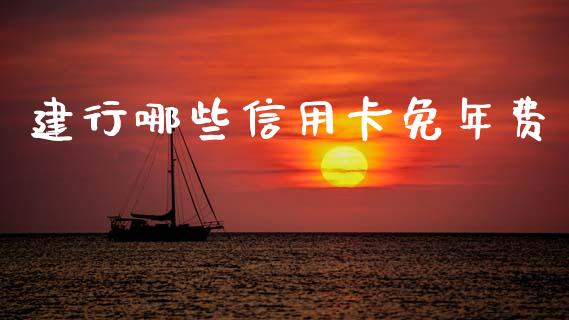 建行哪些信用卡免年费_https://cj004.lansai.wang_期货开户_第1张