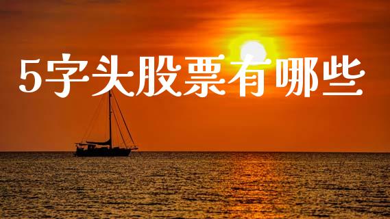 5字头股票有哪些_https://cj004.lansai.wang_全球市场_第1张