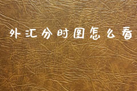 外汇分时图怎么看_https://cj004.lansai.wang_外汇交易_第1张