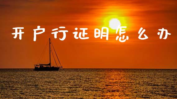 开户行证明怎么办_https://cj004.lansai.wang_期货开户_第1张