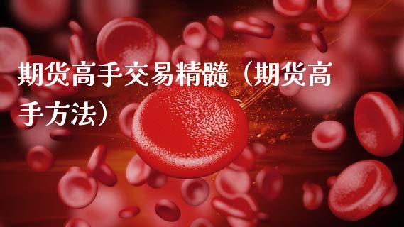 期货高手交易精髓（期货高手方法）_https://cj004.lansai.wang_全球市场_第1张