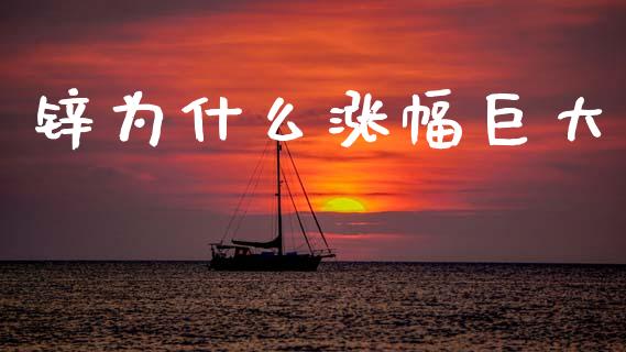 锌为什么涨幅巨大_https://cj004.lansai.wang_债券资讯_第1张
