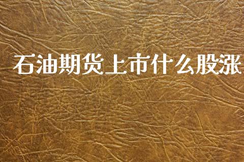 石油期货上市什么股涨_https://cj004.lansai.wang_期货开户_第1张