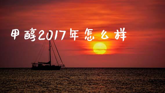 甲醇2017年怎么样_https://cj004.lansai.wang_债券资讯_第1张
