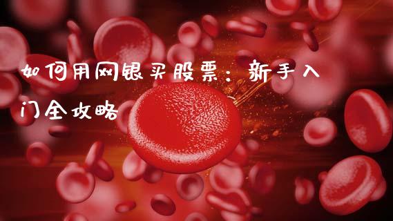 如何用网银买股票：新手入门全攻略_https://cj004.lansai.wang_债券资讯_第1张