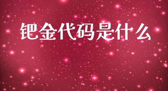钯金代码是什么_https://cj004.lansai.wang_债券资讯_第1张