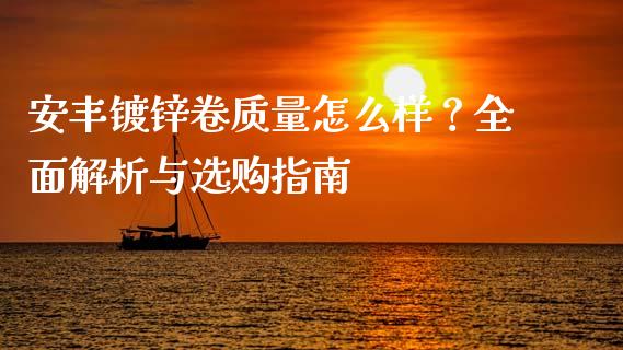 安丰镀锌卷质量怎么样？全面解析与选购指南_https://cj004.lansai.wang_全球市场_第1张