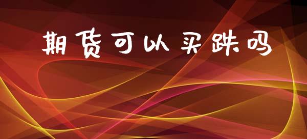期货可以买跌吗_https://cj004.lansai.wang_金融监管_第1张