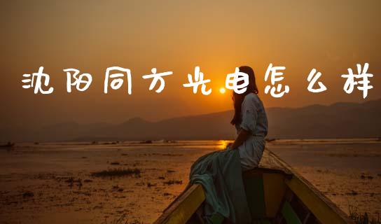沈阳同方光电怎么样_https://cj004.lansai.wang_金融监管_第1张