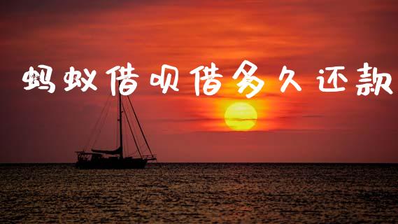 蚂蚁借呗借多久还款_https://cj004.lansai.wang_全球市场_第1张
