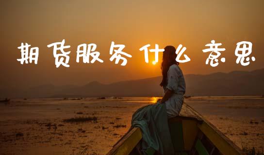 期货服务什么意思_https://cj004.lansai.wang_全球市场_第1张