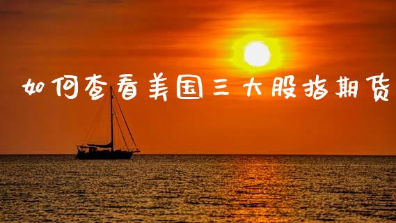 如何查看美国三大股指期货_https://cj004.lansai.wang_期货开户_第1张