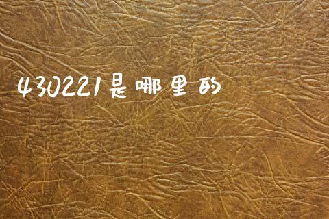 430221是哪里的_https://cj004.lansai.wang_金融监管_第1张