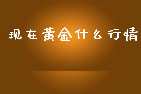 现在黄金什么行情_https://cj004.lansai.wang_金融监管_第1张