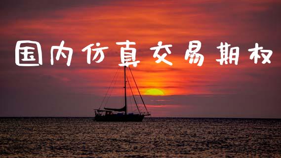 国内仿真交易期权_https://cj004.lansai.wang_债券资讯_第1张