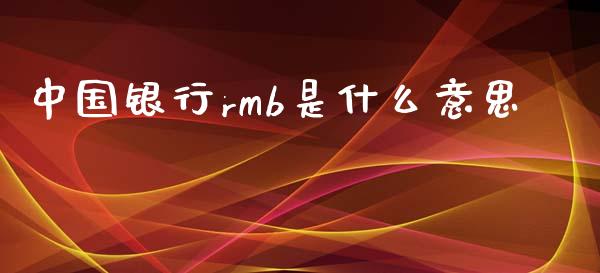 中国银行rmb是什么意思_https://cj004.lansai.wang_债券资讯_第1张