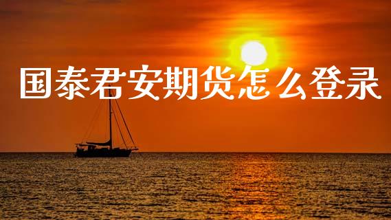 国泰君安期货怎么登录_https://cj004.lansai.wang_金融监管_第1张