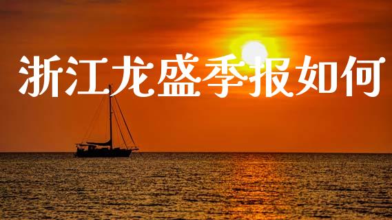 浙江龙盛季报如何_https://cj004.lansai.wang_期货开户_第1张