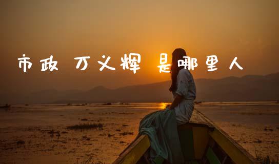 市政 万义辉 是哪里人_https://cj004.lansai.wang_期货开户_第1张