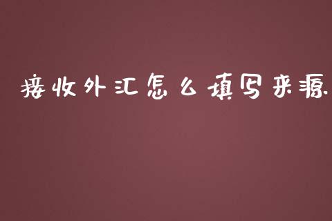 接收外汇怎么填写来源_https://cj004.lansai.wang_债券资讯_第1张