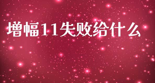 增幅11失败给什么_https://cj004.lansai.wang_金融监管_第1张