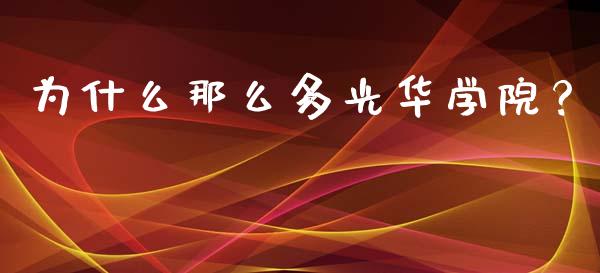 为什么那么多光华学院？_https://cj004.lansai.wang_全球市场_第1张