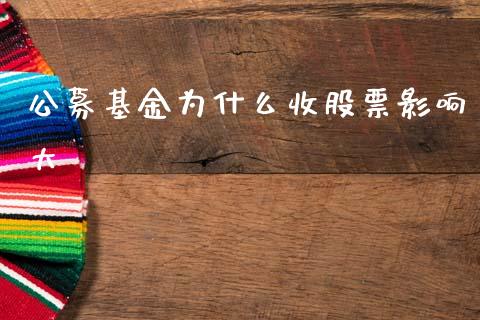 公募基金为什么收股票影响大_https://cj004.lansai.wang_金融监管_第1张