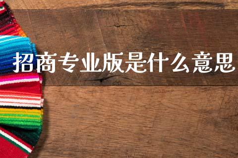 招商专业版是什么意思_https://cj004.lansai.wang_期货开户_第1张