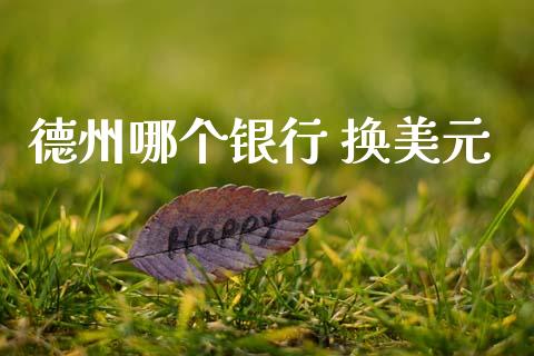德州哪个银行 换美元_https://cj004.lansai.wang_金融监管_第1张