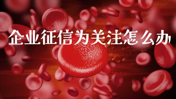 企业征信为关注怎么办_https://cj004.lansai.wang_期货开户_第1张