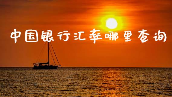 中国银行汇率哪里查询_https://cj004.lansai.wang_金融监管_第1张