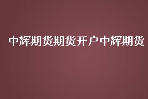 中辉期货期货开户中辉期货_https://cj004.lansai.wang_期货开户_第1张