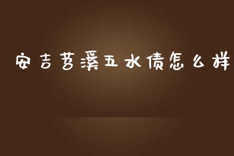 安吉苕溪五水债怎么样_期货开户_第1张_期货开户_金融监管_外汇交易_债券资讯_全球市场_财经新闻 安吉苕溪五水债怎么样_https://cj004.lansai.wang_期货开户_第1张