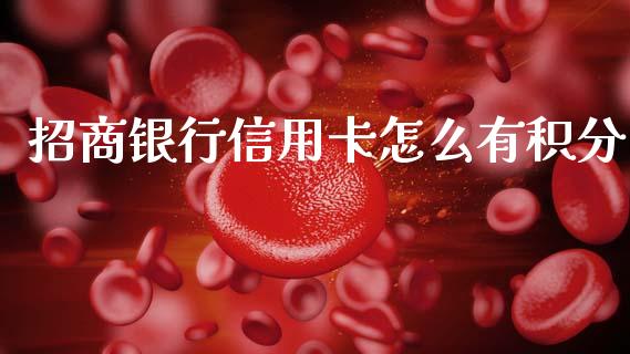 招商银行信用卡怎么有积分_https://cj004.lansai.wang_外汇交易_第1张