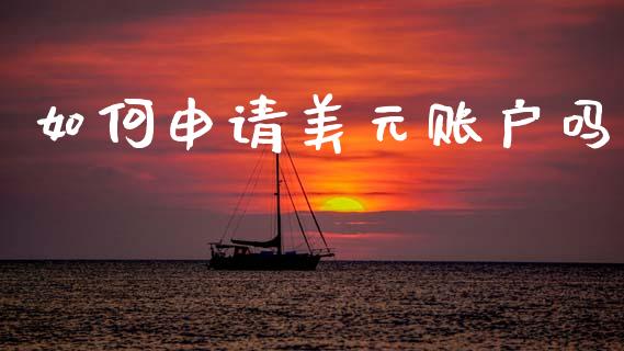 如何申请美元账户吗_https://cj004.lansai.wang_外汇交易_第1张