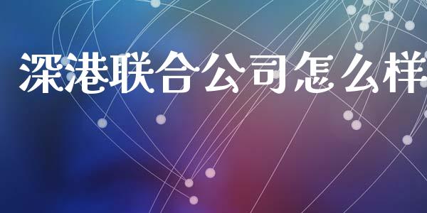 深港联合公司怎么样_https://cj004.lansai.wang_财经新闻_第1张
