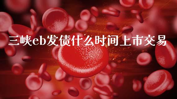 三峡eb发债什么时间上市交易_https://cj004.lansai.wang_金融监管_第1张