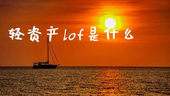 轻资产lof是什么_https://cj004.lansai.wang_债券资讯_第1张