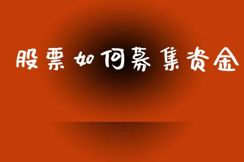 股票如何募集资金_https://cj004.lansai.wang_期货开户_第1张