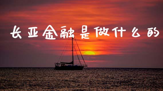 长亚金融是做什么的_https://cj004.lansai.wang_债券资讯_第1张