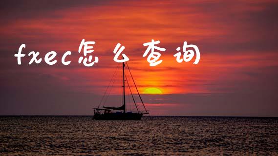 fxec怎么查询_https://cj004.lansai.wang_金融监管_第1张