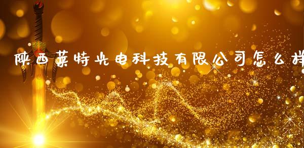 陕西莱特光电科技有限公司怎么样_https://cj004.lansai.wang_外汇交易_第1张