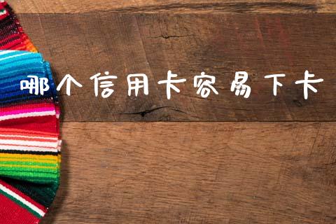 哪个信用卡容易下卡_https://cj004.lansai.wang_全球市场_第1张