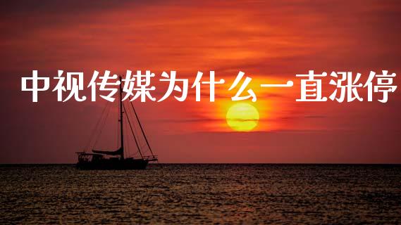 中视传媒为什么一直涨停_https://cj004.lansai.wang_期货开户_第1张