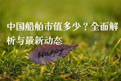 中国船舶市值多少？全面解析与最新动态_https://cj004.lansai.wang_期货开户_第1张