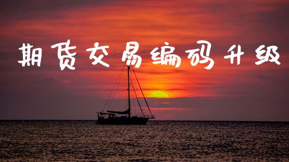 期货交易编码升级_https://cj004.lansai.wang_外汇交易_第1张