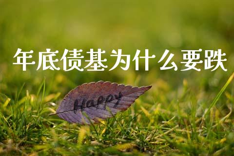 年底债基为什么要跌_https://cj004.lansai.wang_期货开户_第1张
